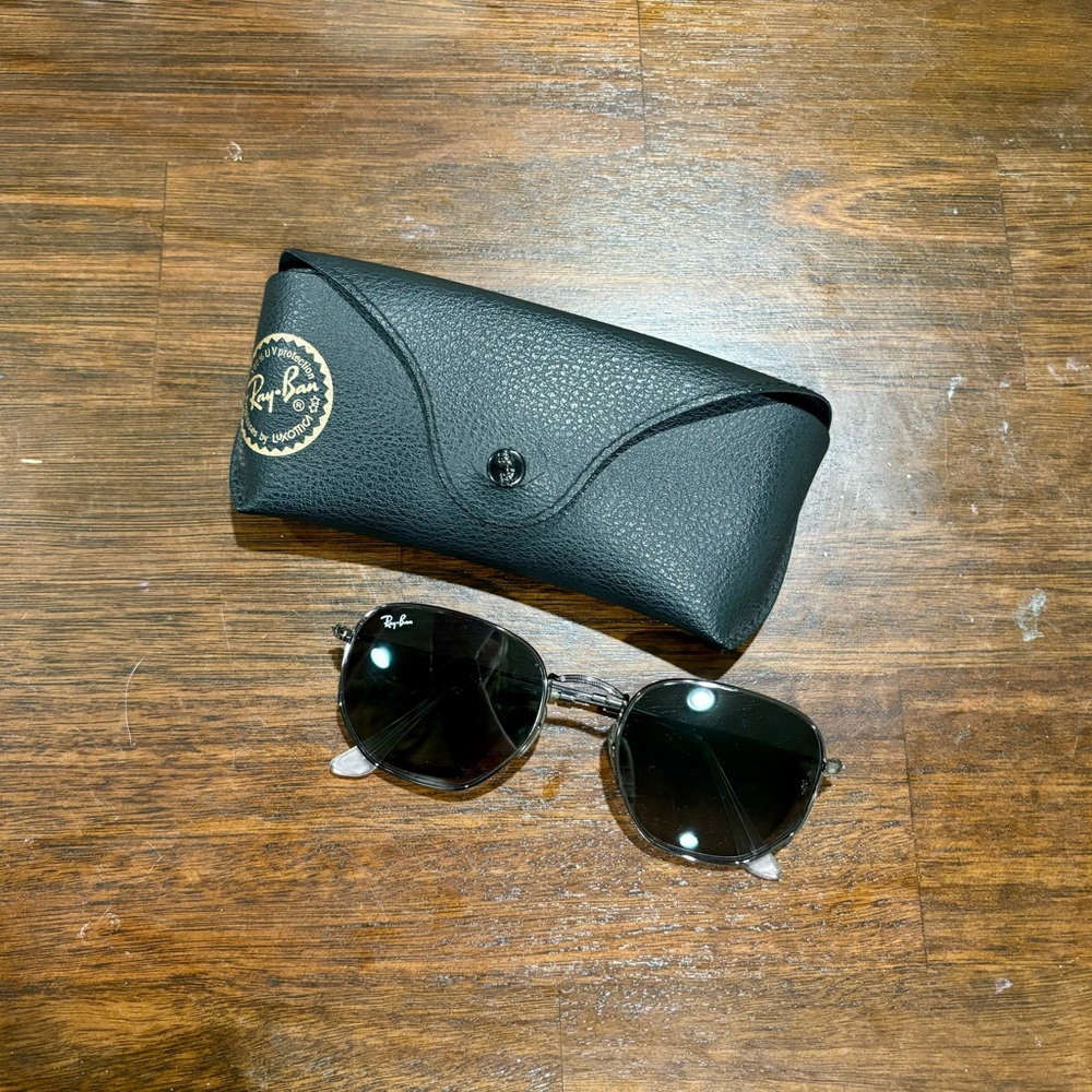 Rayban Hexagonal Gunmetal